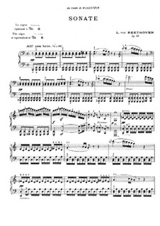 Sonata for Piano No.21 'Waldstein', Op.53: With fingering by Ludwig van Beethoven