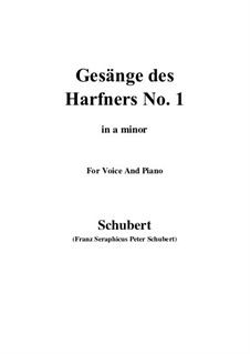 No.1 Wer sich der Einsamkeit ergibt: A minor by Franz Schubert