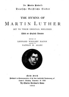 Hymns: Hymns by Martin Luther