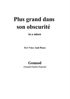 La reine de Saba (The Queen of Sheba): Plus grand dans son obscurité by Charles Gounod