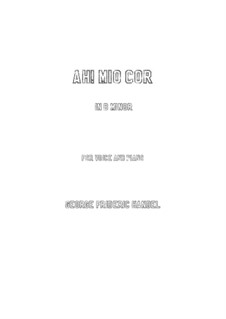 Alcina, HWV 34: Ah! mio cor, schernito sei (b minor) by Georg Friedrich Händel