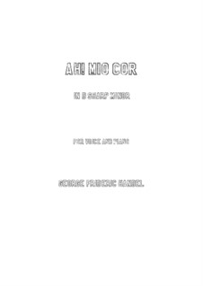 Alcina, HWV 34: Ah! mio cor, schernito sei (d sharp minor) by Georg Friedrich Händel