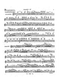 Divertissement for Violin and Orchestra (or Piano), BI 477: Parts by Alessandro Rolla