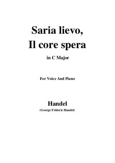 Se bramate d'amar...: For voice and piano (A Major) by Georg Friedrich Händel