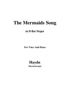The Mermaids Song: D flat Major by Joseph Haydn