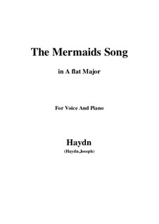 The Mermaids Song: A flat Major by Joseph Haydn