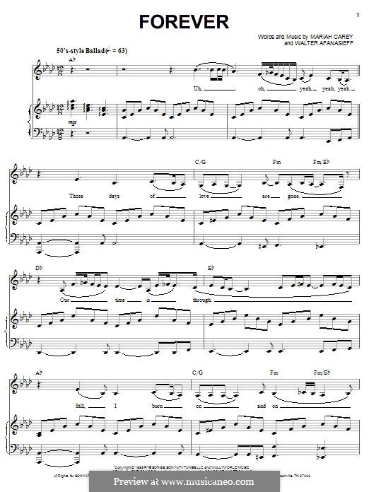 Forever: Forever by Mariah Carey, Walter Afanasieff