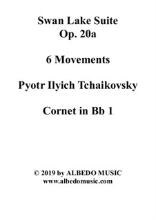 Version A: Cornet in Bb 1 (Transposed Part) by Pyotr Tchaikovsky