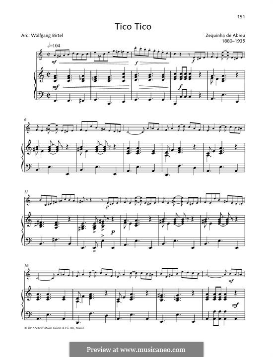 tico tico no fuba piano sheet music pdf