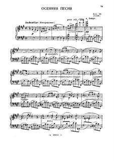 Selected Works for Piano: Book I, Movement II by Sergei Lyapunov