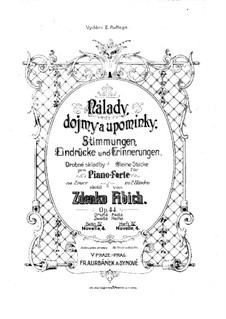 Book 1, Op.44 No.24-33: Book 1 by Zdeněk Fibich