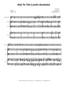 Hail to the Lord's Anointed: Duet for Violin and Viola by Unknown (works before 1850)