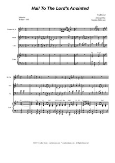Hail to the Lord's Anointed: Duet for Violin and Cello by Unknown (works before 1850)