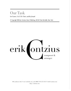 Our Task: Our Task by Erik Contzius