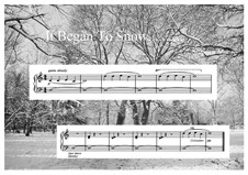 Musical Scraps from Nature: It Began to Snow by Suzanne Munro