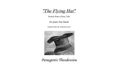 The Flying Hat: Piano 4 hands version, Op.34b by Panagiotis Theodossiou