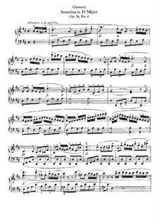 Sonatina No.6: For piano by Muzio Clementi