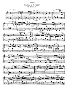 Sonatina No.4: For piano by Muzio Clementi