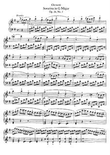 Sonatina No.5: For piano by Muzio Clementi