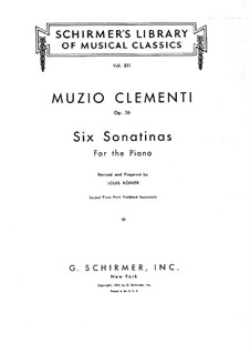 Complete set: For piano by Muzio Clementi