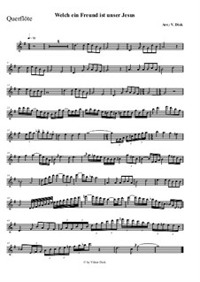 What a Friend We Have in Jesus: For flute and piano by Charles Crozat Converse