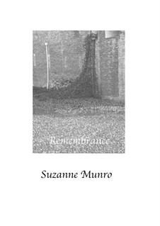 Remembrance: Remembrance by Suzanne Munro
