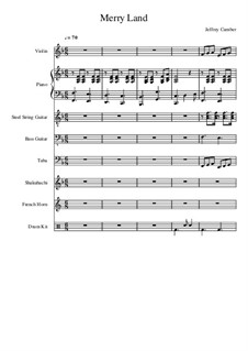Merry Land: For large ensemble by Jeffrey Cumber