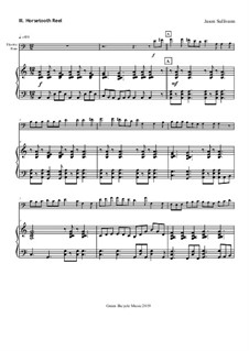 Sonata for Electric Bass and Piano: Movement III – score by Jason Sullivann