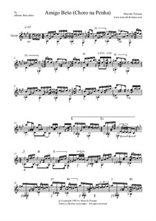 Amigo Beto (Choro na Penha): Amigo Beto (Choro na Penha) by Marcelo Fortuna