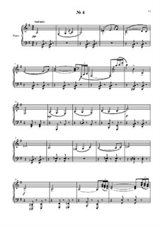 24 preludies and fugues for piano: No.4 by Vladimir Polionny