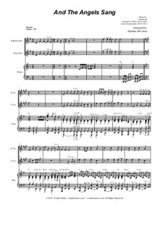 And the Angels Sang: Duet for Soprano and Tenor Saxophone by Felix Mendelssohn-Bartholdy, folklore, Richard Storrs Willis