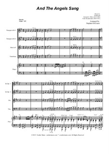 And the Angels Sang: For Brass Quartet and Piano by Felix Mendelssohn-Bartholdy, folklore, Richard Storrs Willis