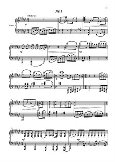 24 preludies and fugues for piano: No.13 by Vladimir Polionny