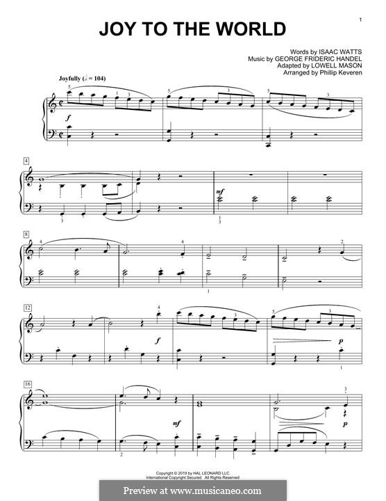 Piano version: Classical version by Georg Friedrich Händel