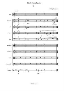 The St Mark Passion, Op.48: Movement I by Philipp Degtyarev-Cord