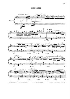 Panurge: Act III. Arrangement for soloists, choir and piano by Jules Massenet
