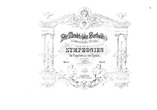 Symphony No.3 in A Minor 'Scottish', Op.56: For piano four hands by Felix Mendelssohn-Bartholdy