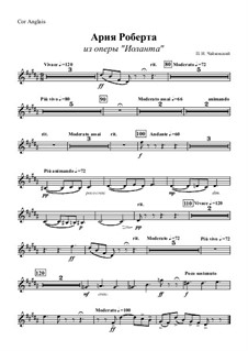 Iolanta, TH 11 Op.69: Aria of Robert – cor anglais part by Pyotr Tchaikovsky