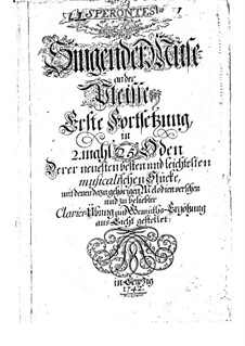 Singing Muse on the Pleisse: Book II by Johann Sigismund Scholze