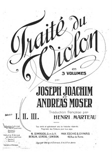 Violin School: Book Ia by Joseph Joachim