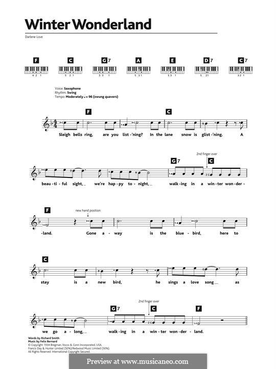 Winter Wonderland by D. Love sheet music on MusicaNeo