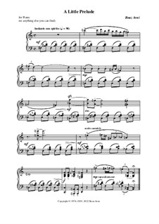 A Little Prelude: A Little Prelude by Boaz Avni