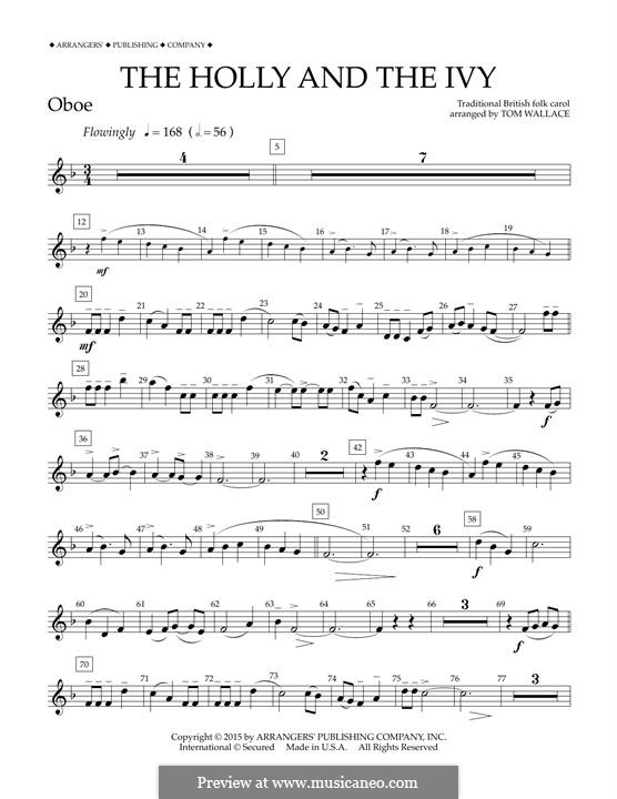 Concert Band version: Oboe part by folklore