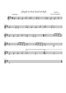 Two instruments version: For violin and piano by folklore