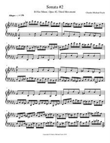 Sonata No.2, Op.2: Third Movement by Charles Fayle