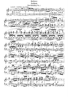 Fragments: Movement II, for piano by Ludwig van Beethoven