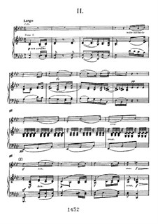 Concerto for Violin, Cello, Piano and Orchestra , Op.56: Largo, for violin, cello, and two pianos four hands by Ludwig van Beethoven