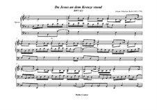 Da Jesus an dem Kreuze stund, BWV 621: Für Orgel by Johann Sebastian Bach