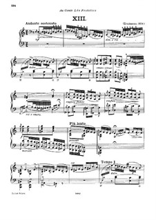 No.13 in A Minor, S.244: For piano by Franz Liszt