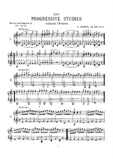 Etudes, Op.139: Complete set by Carl Czerny